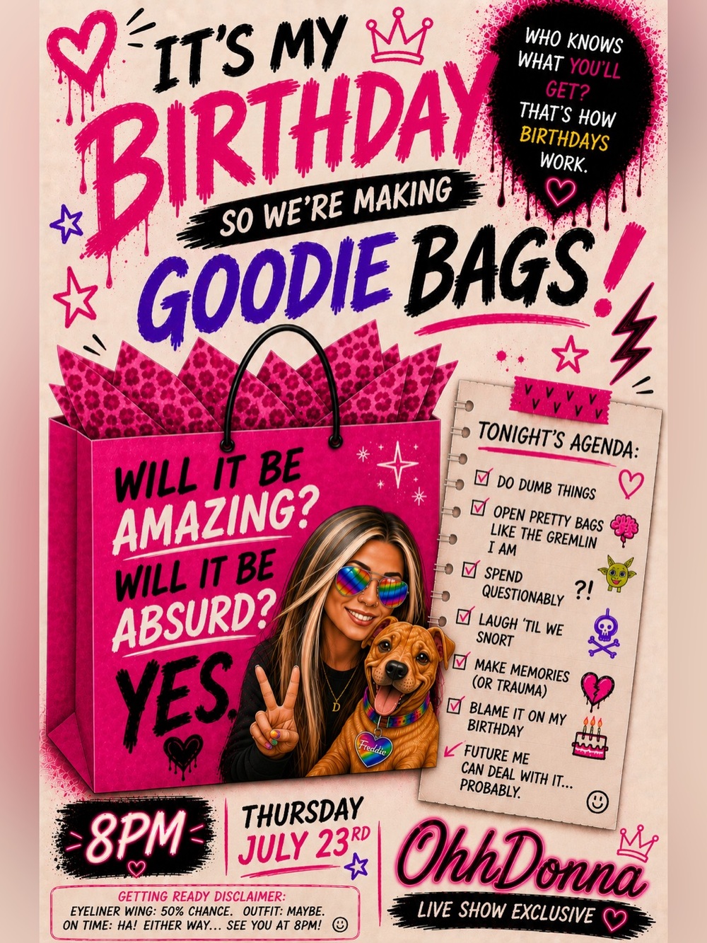 Donna’s Birthday Event - July 23rd 🦄🎂 - Picture 1 of 1